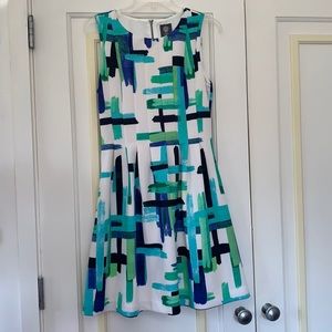 Graphic print dress